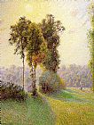 Camille Pissarro Sunset at St. Charles Eragny